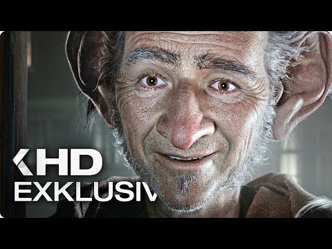 BFG - Big Friendly Giant Exklusiv Clip & Trailer German Deutsch (2016)