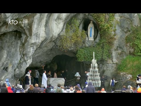 Chapelet du 10 mars 2024 à Lourdes