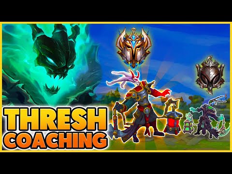 I FINALLY COACH A BAD THRESH PLAYER!! - BunnyFuFuu | League of Legends