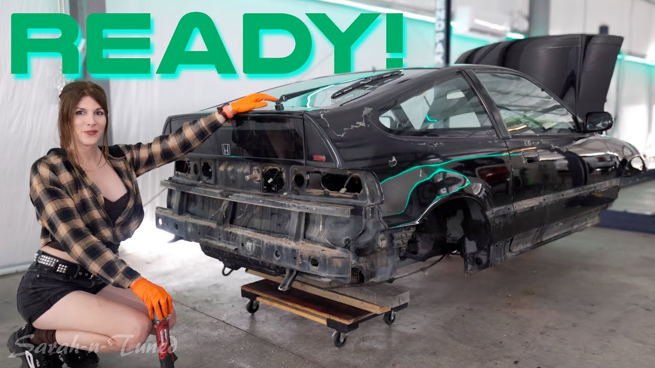 Cheat Code To Perfect Bodywork! / CRX Si Resto