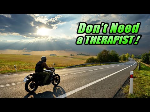 Why Motorcyclists Don't Need a Therapist! [4 Reasons]