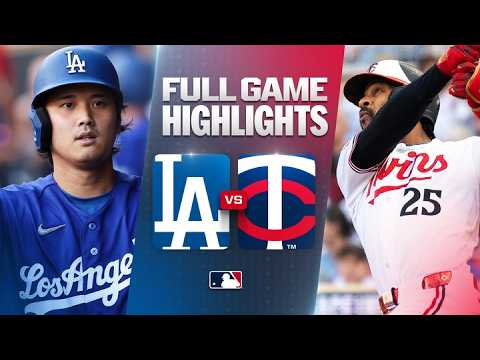 MLB LA다저스 2-1 미네소타 하이라이트