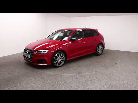 USED AUDI A3 1.6 TDI BLACK EDITION 5d 114 BHP 2019