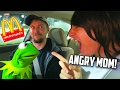 Kermit the Frog & Angry Mom Make Out in McDonalds Drive Thru!