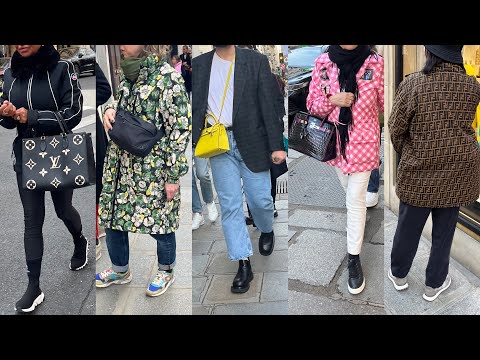 April outfit ideas from Paris.2023 Paris street style...