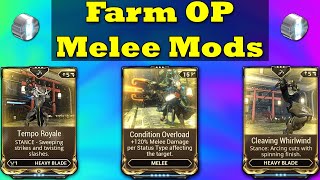 Where To Farm Condition Overload And Other Strong Melee Mods In Warframe