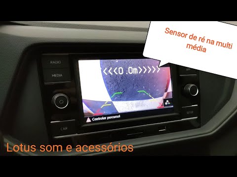 Sensor de estacionamento com câmera Tcross Sense