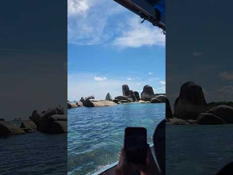 Wisata laut belitung #wisata #ocean #lautindonesia #belitungisland #history