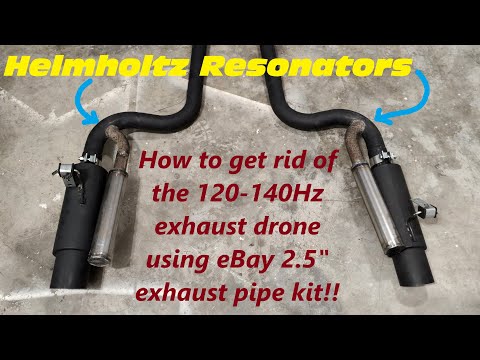 Helmholtz Resonators on 2007 G35 VQ35HR Killed MASSIVE exhaust drone!