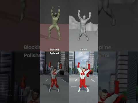 Find The Differences - Animation Process - Invicible Vs Omni-Man