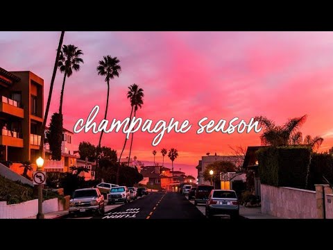 Troy Ogletree - champagne season (Lyrics) | Road Trip Song ~ Dreamy Sunset Drive