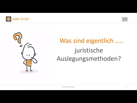 Jura2Go Strafrecht - Auslegungsmethoden ► juracademy.de