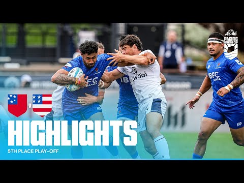 Winner goes to Men's Rugby World Cup! | Samoa v USA | Asahi Super Dry Pacific Nations Cup highlights