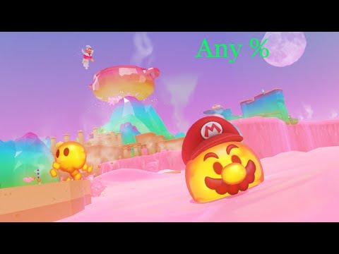 Any% for sub 1:15 (Super Mario Odyssey)