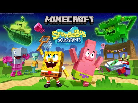 Minecraft PE: X SpongeBob Dlc New Update Gameplay