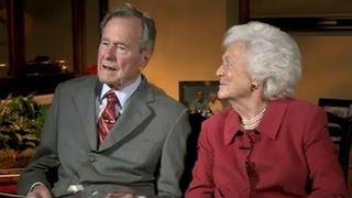 2011: Barbara Bush teases George H.W. Bush