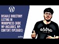 How To Hide WP Includes WP Content Uploads WP Login Disable Directory Listing In WordPress