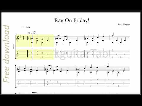 Guitar Classic: Rag On Friday! - Joep Wanders