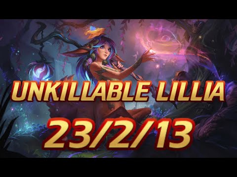 WATCH ME 1V9 THIS GAME WITH THIS UNKILLABLE LILLIA BUILD