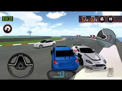 Drive For Speed Simulator 2019: Race Mode Blue Sport Car Driving - Android GamPlay