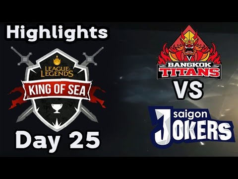 King Of Sea Day 25 Highlights | BKT vs SAJ (Server TH)