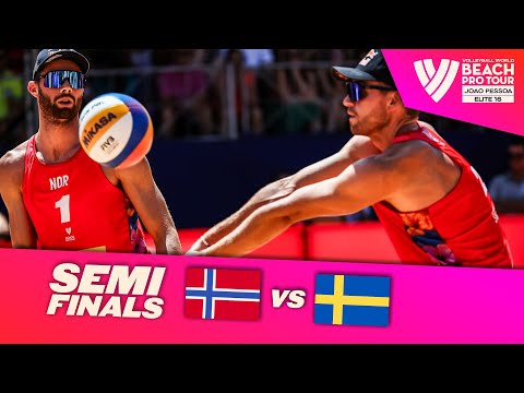 Mol, A./Sørum, C. vs. Åhman/Hellvig - Semi Final Highlights | Joao Pessoa 2024 #BeachProTour