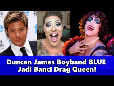 Duncan James Boyband BLUE Jadi Banci Drag Queen!