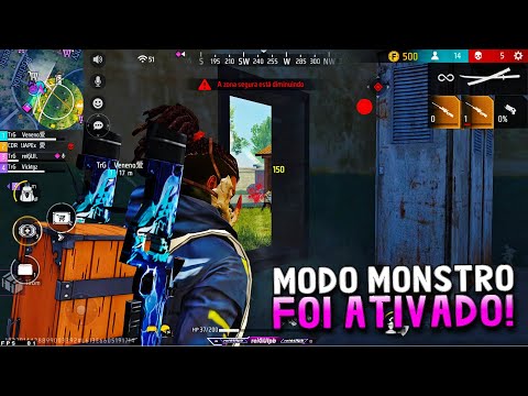ATIVANDO O MODO MONSTRO, PEGUEI PESADO!