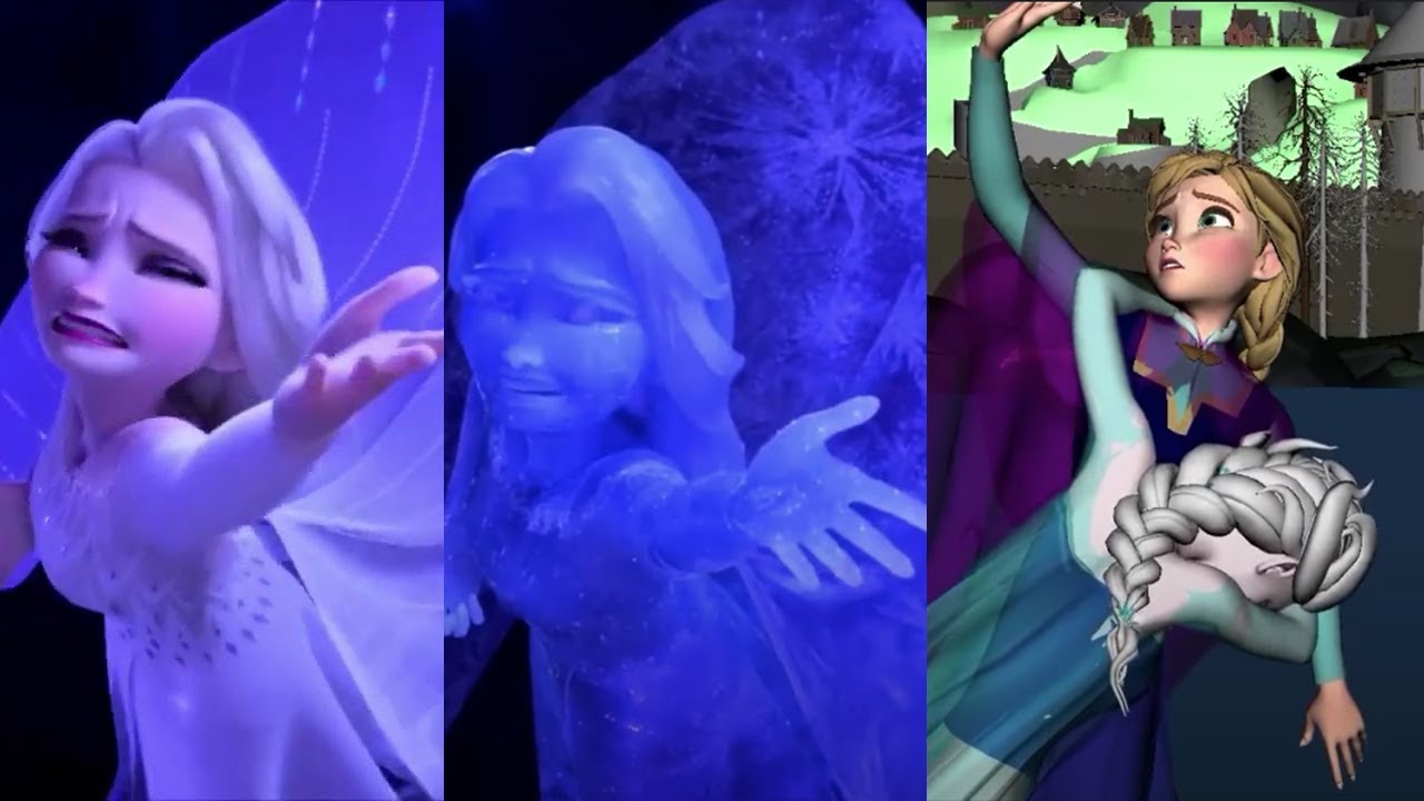 Frozen 2| Elsa Freezing and Unfreezing Progression | Mariusz Furmanczyk | @3DAnimationInternships