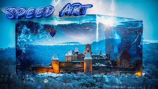 Adobe Photoshop Tutorial #12 Iceland (Photo-Manipulation) Learn Creative Digital Art