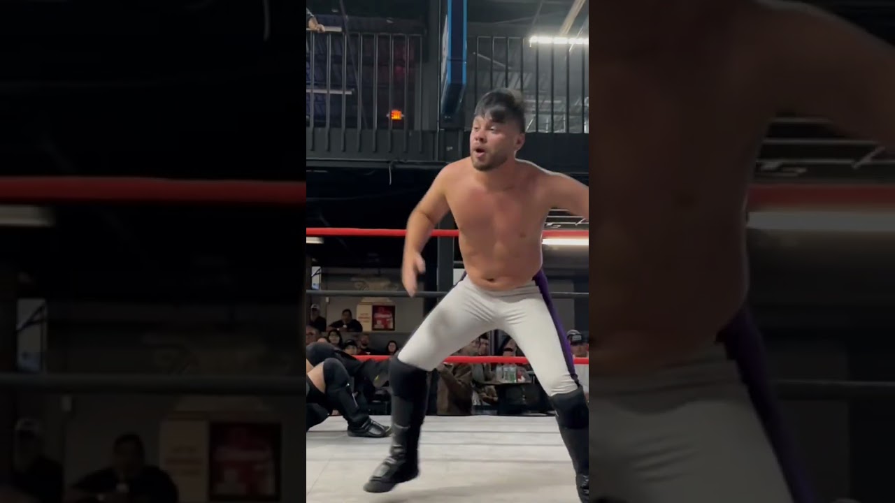 OUTTA NOWHERE!! #aew #prowrestling #wwe #shorts #texaswrestling #indiewrestling #rko #outtanowhere