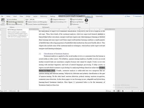 How to solve unformatted citation error in endnote