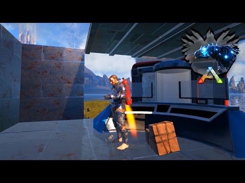 ARK The Center MODS #13 - JETPACK! UAU! IMPRESSORA MOLECULAR!