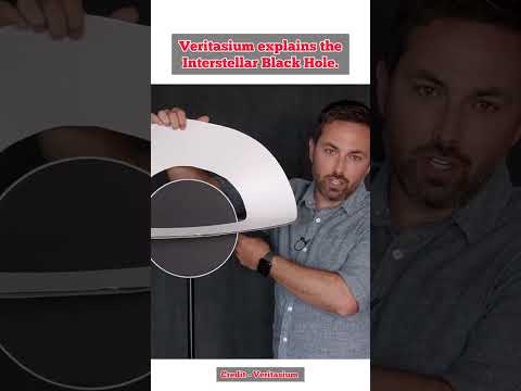 Interstellar Black Hole | Veritasium | Astrophysics #astronomy #astrophysics #neildegrassetyson