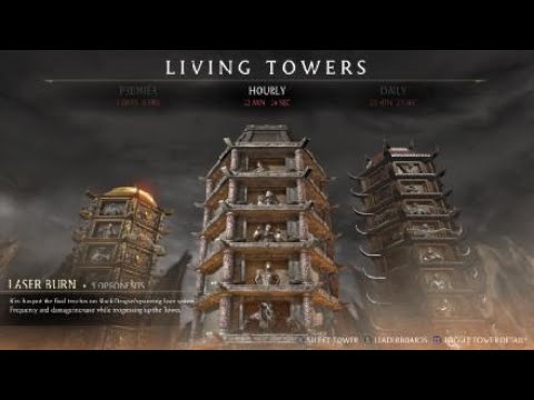 Mortal Kombat XL dragon fangs Goro laser burn living tower gameplay