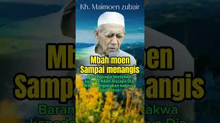 Download lagu Mbah moen sampai menangis!! Kh. Maimoen zubair. @sentrasantri mp3