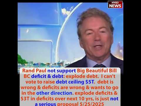 Dems Push Re-Segregation: 'Students Learn Better from People Who Look Like Them'; Rand Paul on OBBB: 'Cuts Are Wimpy and Anemic -- Will Explode Debt $5T, Someone Has to Think Debt and Deficits Are Wrong'; Trump at West Point: 'Unbroken Chain from Lexington to Fallujah'