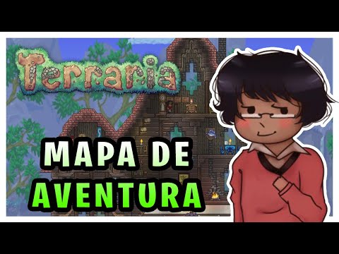 O MAPA LEGAL DE AVENTURA  DO TERRARIA 🤔