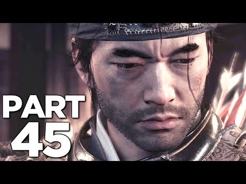 GHOST OF TSUSHIMA Walkthrough Gameplay Part 45 - TAKESHI (PS4 PRO)