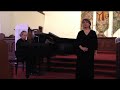 Martha Molinar, soprano. Jôzef Olechowski, pianista. Video Parte 2