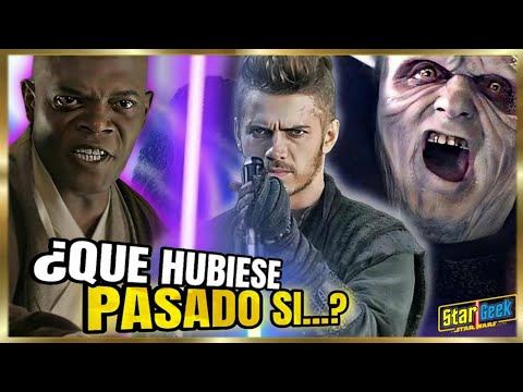 🤯¿Y si Anakin Salvaba a Mace Windu en Lugar de Palpatine?