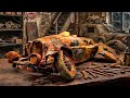 Antique 1934 Bugatti Type 59 Restoration Abandoned Sports Car Part 2