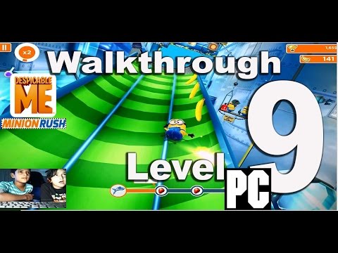 Despicable Me: Minion Rush level 9 Walkthrough