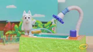 Crayola Scribble Scrubbie Bluey Pool Set