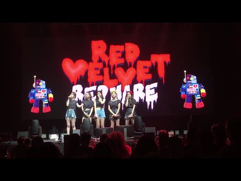 Red Velvet (레드벨벳) Wendy's Speech and Joy's Remarks to Wendy | REDMARE Toronto 190219 | FanCam