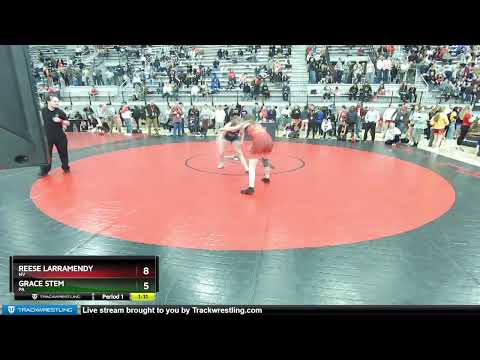 65 Lbs 3rd Place Match - Reese Larramendy, NV Vs Grace Stem, PA 7c0c