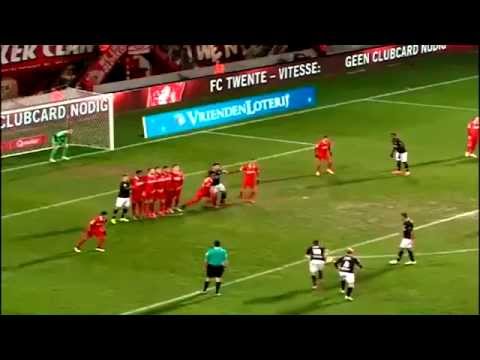 Jeff Stans AMAZING FREE-KICK GOAL Twente vs Excelsior 1-3 HD