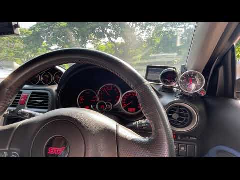 Subaru Forester SG9 EJ25 STi vs Subaru Impreza Version 9 EJ20 STi sound off