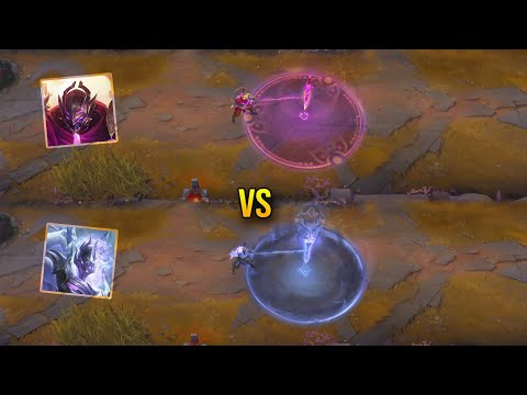 Three Honors Shen vs Ashen Guardian Shen - Skin Comparison - League of Legends