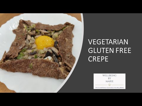 EASY VEGETARIAN GLUTEN FREE CREPES | STUFFED BUCKWHEAT CREPES